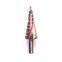 Step Drill Bit Set, HSS Cone Drill Bit with 1/4