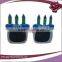 Funny birthday plastic party glasses with candle