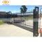 Popular high quality powder coated house main iron gate designs