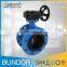China Supplier Worm Gear Operated Flange Butterfly Valve Dimensions