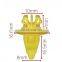 Automotive Auto Fastener Push-type Bumper Retainer Clips