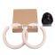 Hot Selling Indoor Gymnastics Fitness Rings Sports Birch Set Rings Household Sports Training Rings