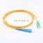 3M  SC UPC -SC UPC Patchcord  Single mode  SM G652D 2.0mm PVC Simplex Fiber Patch cord With SC Fiber
