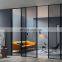 2021 Hot selling Huge Interior Patio Ultra Slim Frame Sliding Door With 2 Track