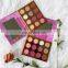 12 Hole Color Eyeshadow Palette Container Maquillaje Cosmetic Magnet Makeup Pan Paper Packaging