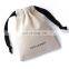 PandaSew 8*10 cm Beige Medium cotton canvas drawstring pouch gift jewelry packaging bags