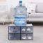 Foldable space saver multipurpose closet organizer portable  container white frame stackable case drop shoe box pp plastic clear