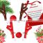 Supplier Christmas Reindeer Antlers Car Decoration Kit Xmas Auto Reindeer Antlers Nose Decorations