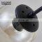 HUAYI Creative Black Modelling Nordic Style Indoor E27 Modern Iron Hanging Pendant Light Chandeliers