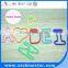 Colorful design creative shapes rubber bands