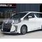 Suitable for toyota alphard 2015-2018 upgrade turning 2021 SC front face and led headlights and modellista kit