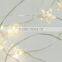 20 led copper wire lights with star warm white battery operated factory wholesale