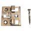 Sheet metal fabricate WPC deck clip wall fastener clip