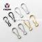 Big Size Variety Metal Simple Swivel Lanyard Snap Hook Lobster Claw Clasp Keychain Chain Metal Snap Hooks Buckle for Handbag