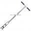 T-Style Handle Stainless Steel Field Soil Sampler Soil Test Tool Soil Sampler