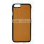 Hot Sale Genuine Pebbled Grain Leather Carrying Case Hard Shell Case Mobile Phone for iPhone 6/6s Plus or For Apple Phone                        
                                                Quality Choice