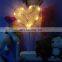 Star shape mini interior decorative lights led warm lights battery operated wedding desk decor moon heart shape