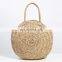 Large Seagrass HandBag, Seagrass Circular Basket Bag Natural Tote Bag Wholesale in Bulk Vietnam Supplier