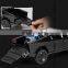 1:24 for Tesla Cybertruck Zinc Alloy Diecast Truck Pickup Model Electronic Mini Vehicle Toys with Lights And Music For Kids Gift