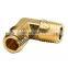HVAC air conditionerhalf union half flare with nut fitting a/c refrigeration brass fittings