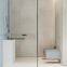 Modern Style Glass Shower Enclosure Interior Partition Tempered Glass for Bathroom