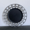 Luxury Wedding Party Table Decorative PP Round Under Plates 13 Inch Silver Plastic Charger Plate