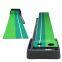 Indoor Golf Simulators Putter Trainer Practice Set Training Mat Indoor Mini Golf Putting Green Golf Simulator Set Manufacture Export