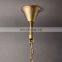 Modern 42-Light Metal Glass Pendant Lamp Luxury Chandelier for Home Dining Room and Bathroom Decor