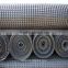 Biaxial steel-plastic compound geogrid