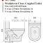 WC-3883 Washdown Two-Piece Toilet with Soft Closing Cover Ramp Down Cover, Water Closet Toilet Bowl