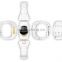 New Available SNS Receiving/Pedometor/3D Acceleration Sensor/Alarm Clock LCD Children Smart SOS Wrist Bracelet
