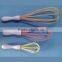 Factory supply New design stainless steel whisk and egg beater with the ball Logo printed available