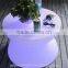PE Plastic Bar Table with LED lights and remote 6040B