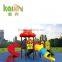 2015 Hot-sale Kids Outdoor Amusement Playground Equipment Long Plastic Slide