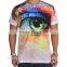 Nice pattern 3d t-shirt/animal 3d printing t-shirt/custom t-shirt 3d