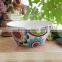 china wholesale unique eco-friendly flowered prints bamboo fiber bowl sets/soup bowl