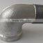 GI malleable iron pipe fitting 90degree street elbow 92