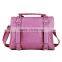 Concise Women's Shoulder Bag With Pure Color and PU Leather Design handbag