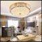 Modern Luxury 60W LED Crystal Ceiling mounted Light Bedroom LED Absorb Dome Lights