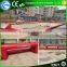 Hot New design red inflatable football field soap soccer field for sale