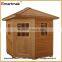 Outside sauna room with CE ETL