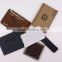 Wholesale Direct Factory custom leather label with metal logo