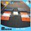 Portable weight scale mat for axle