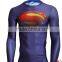 Super man custom made rashguard