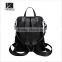 alibaba 2016 high quality fashion black leather bags backpack for girls girls leather bag