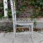 lime Washed White Wood napoleon chair