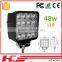 Best sell Automobile Square 48w Led Work Light