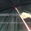 2015 new fashion straight pole light led umbrella with hand torch