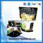custom ziplock plastic bag clear window bottom gusset stand up zipper bag
