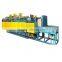 Large continuous mesh belt heat treating furnace